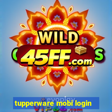 tupperware mobi login